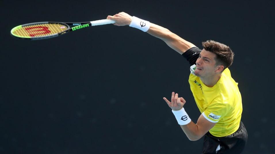Slovenian Tennis Player Aljaz Bedene